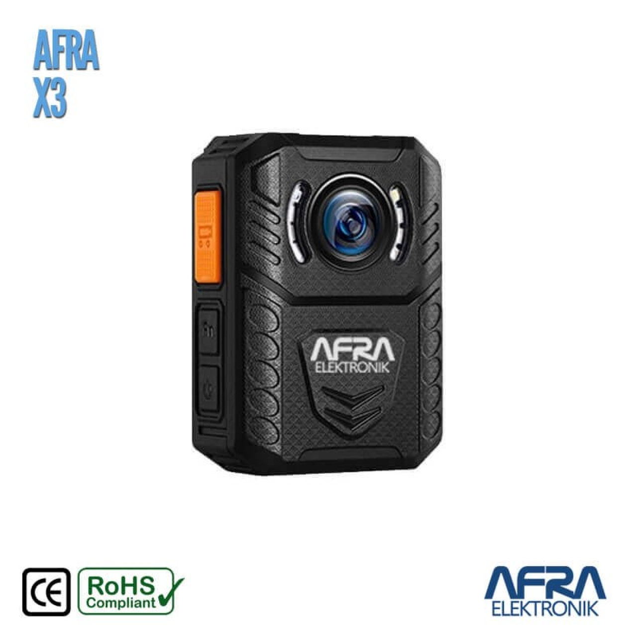 AFRA X3 Profesyonel Yaka Kamerası 32GB 30Megapiksel