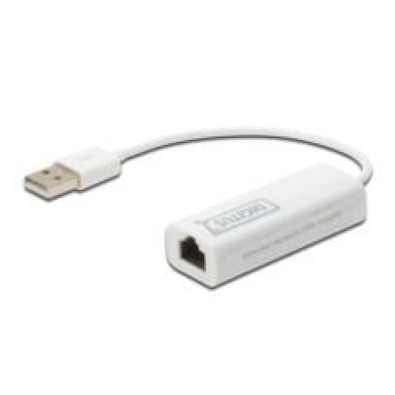 DIGITUS USB 2.0 - Hızlı Ethernet Adaptörü, 1 RJ 45, USB-A Erkek, 10-100MBIT, XP,