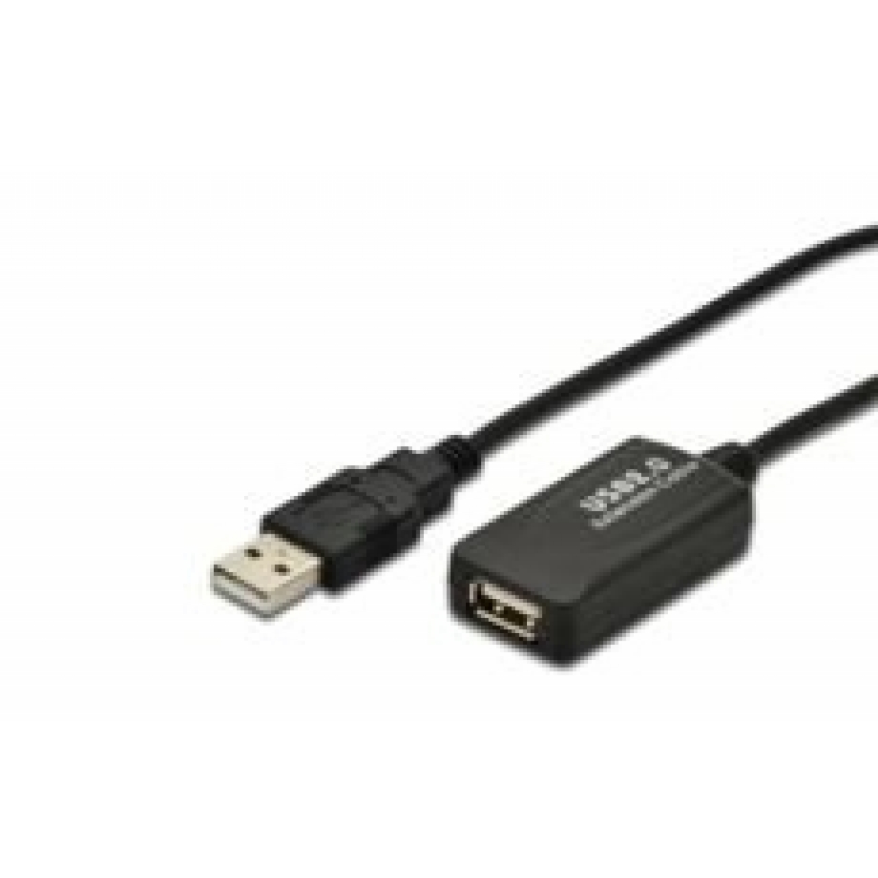 DIGITUS USB 2.0 Yineleyici kablo USB Bir erkek - Bir dişi uzunluk 5m