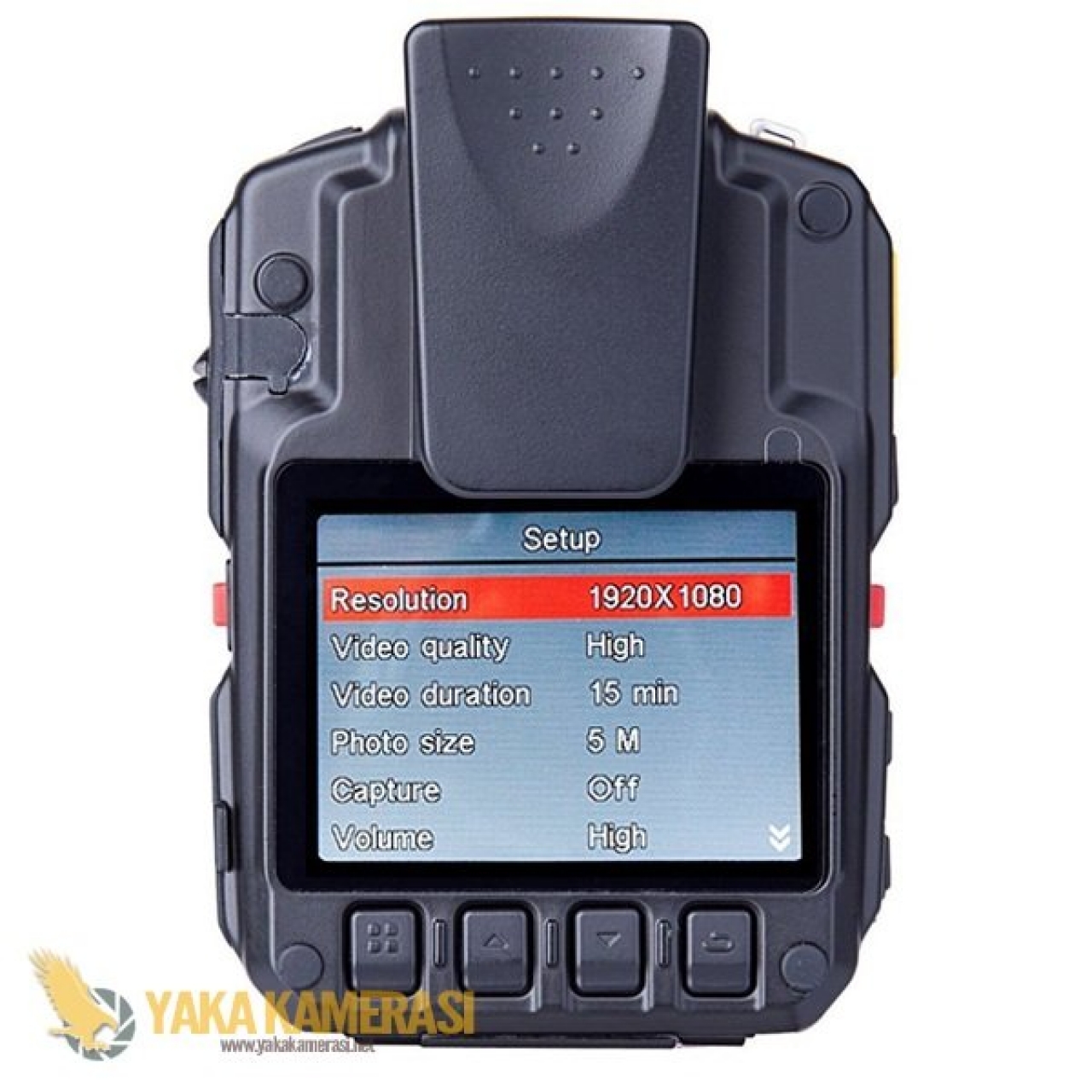 PLC-05 16 Megapixel, 2000mAH, 32GB GPS Polis Yaka Kamerası