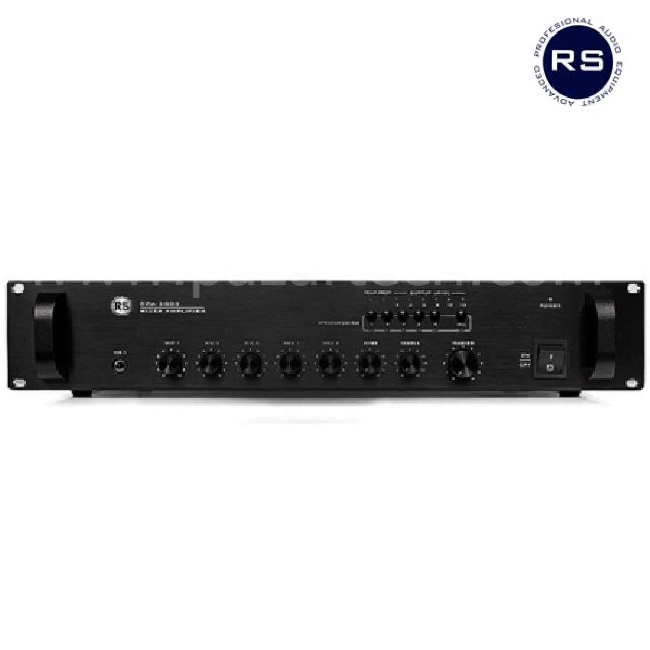 RS AUDIO DPA-200 Z 200W-5 Zone Mixer Amplifier