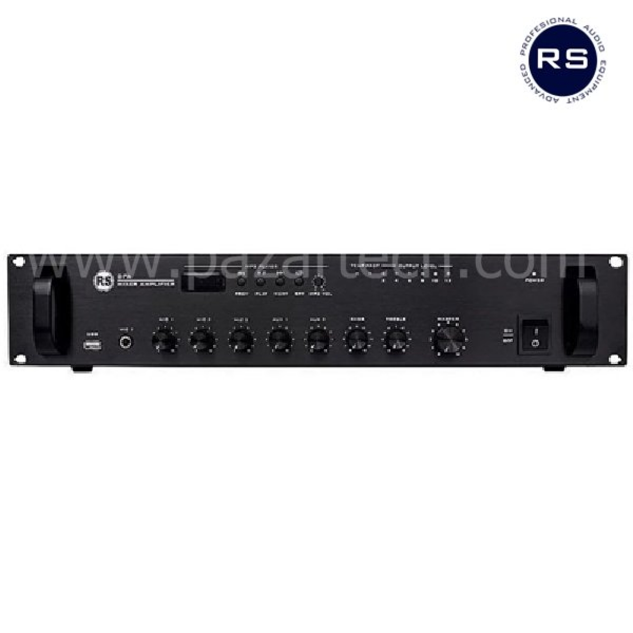 RS AUDIO DPA-500 Z 500W-5 Zone Mixer Amplifier