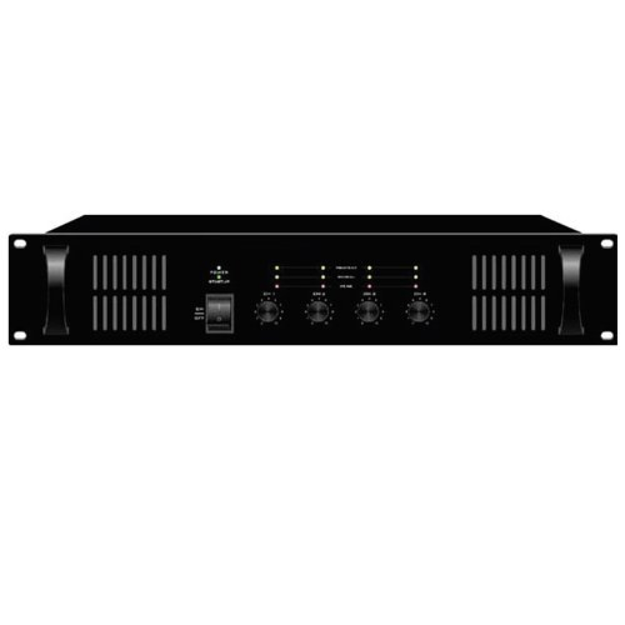RS AUDIO PAMP-4300 4x300W Power Amplifier