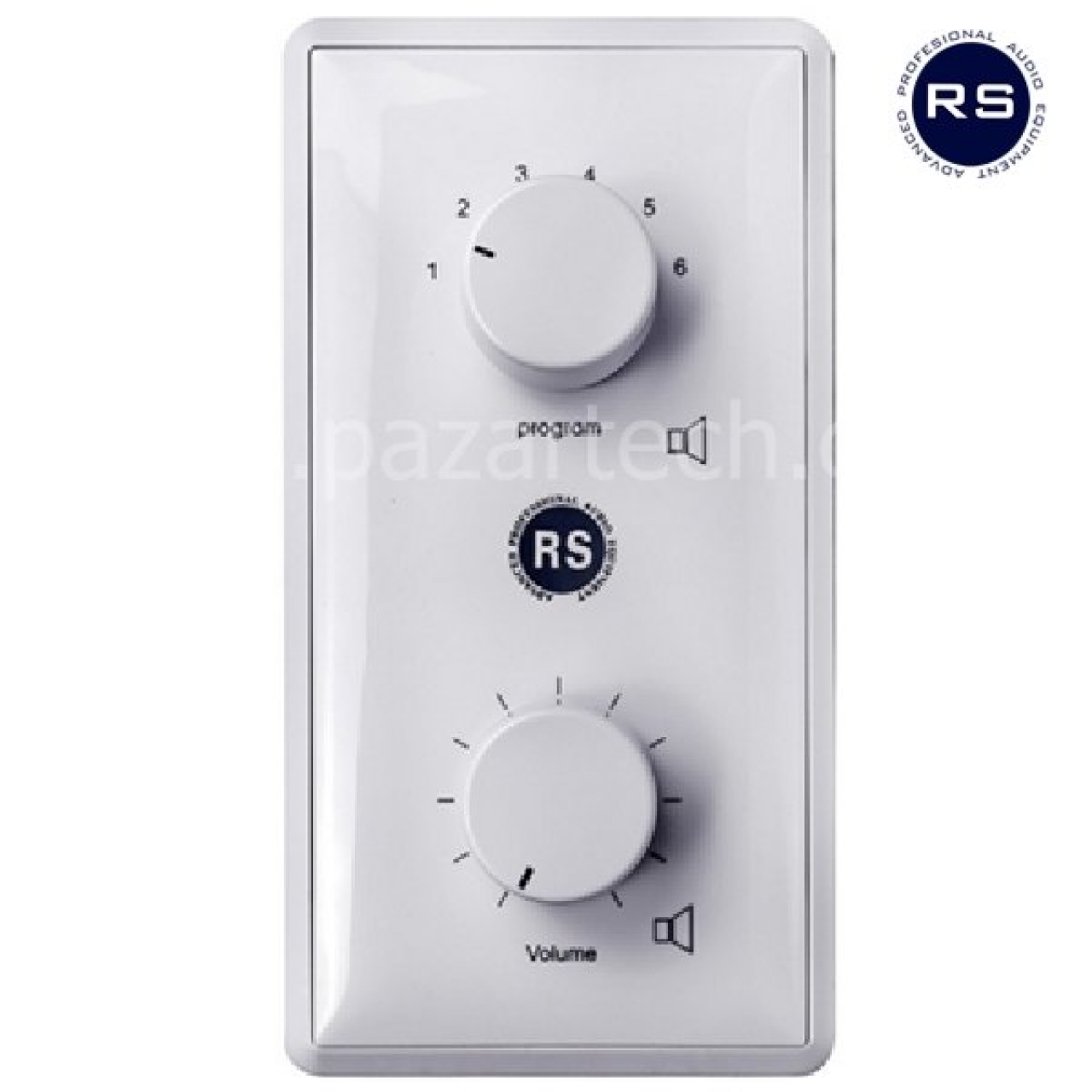 RS AUDIO VCS-3120FS 6W-Volume Control & 6 Channel Selector with 24V Relay