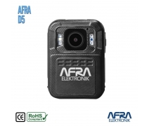 AFRA D5 40MP Polis Yaka Kamerası