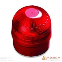 Apollo 55000-005 XP95 Adreslenebilir Elektronik Flaşörlü Siren, İzolatörlü, Kırmızı, IP65