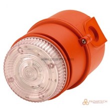 E2S IS EXPROOF FLAŞÖRLÜ SİREN IP65 KIRMIZI LENS (ATEX)