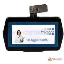 RFID Hastane Personel Takip Sistemi - Personel Yaka Takip Kimliği