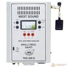 WESTSOUND TKS-209D USB Girişli Akıllı Okul Saati