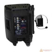 WESTSOUND TKS-8DC 80W Portatif Kabinli Mikserli Amplifikatör
