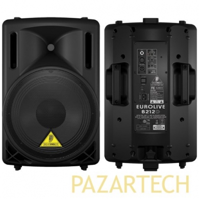 Behringer B212D 550-Watt 2 Yollu 12 Woofer Aktif Kabin