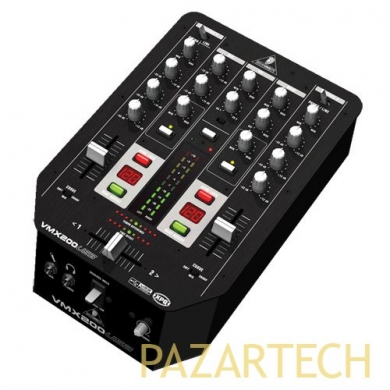 Behringer VMX200USB 2 Kanal USB VCA Kontrollü DJ Mikser