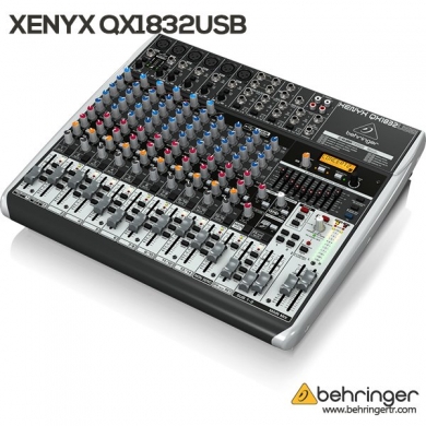 Behringer XENYX QX1832 USB 18 Kanal Ses Mikser