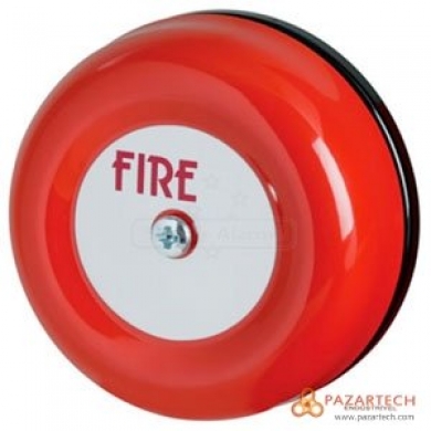 COOPER CFB8D24 Konvansiyonel CF Bell Motorize Alarm Zili, 8" 24V DC