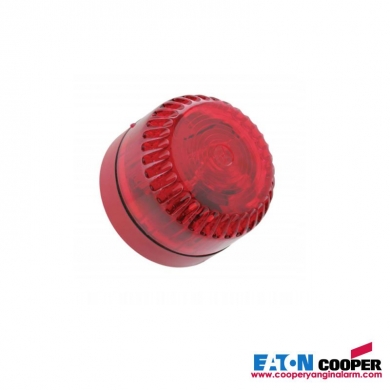 COOPER Konvansiyonel Xenon Flaşör 10Cd, Harici, Derin Taban, Kırmızı