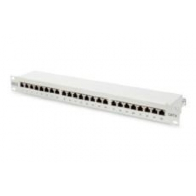 DIGITUS 19 Inch 24 port CAT-6 FTP Patch Panel, Zırhlı