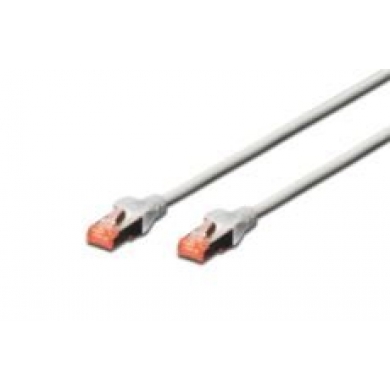 DIGITUS CAT 6 S-FTP PATCH CABLE,0.5MT , COLOR GREY