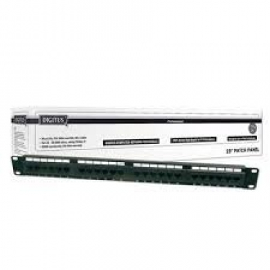 DIGITUS DN-91624U 19" 24 Port Cat-6 UTP Patch Panel