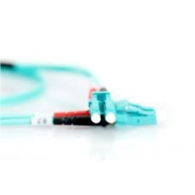 DIGITUS FO patch cord, duplex, LC to LC MM OM3 50-125 µ, 2 m Uzunluk 2m, Sınıf O