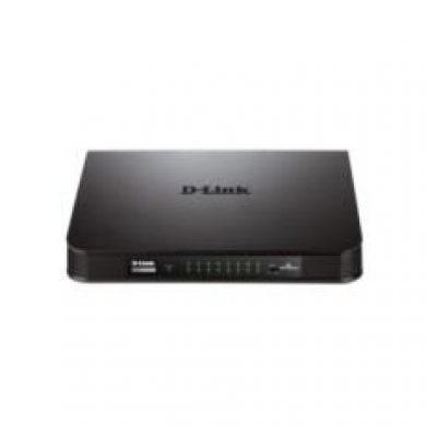 DLINK DGS-1016A 16 PORT 10-100-1000 YÖNETİLEMEZ SWITCH BASE-TX