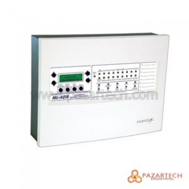 MAVİGARD-MAXLOGİC ML-4218 Maxlogic Konvansiyonel Gaz Alarm Santralı, 8 Bölge, 16 Röle Çıkış