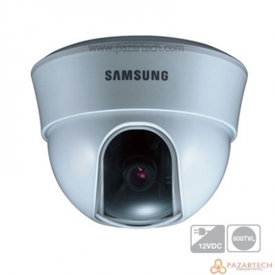 SAMSUNG SCD-1020PD 1/4" 600TVL 3.6mm,12VDC Mini Dome Kamera