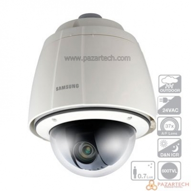 SAMSUNG SCP-3120 1/4" 600TVL 12x WDR PTZ Dome Kamera