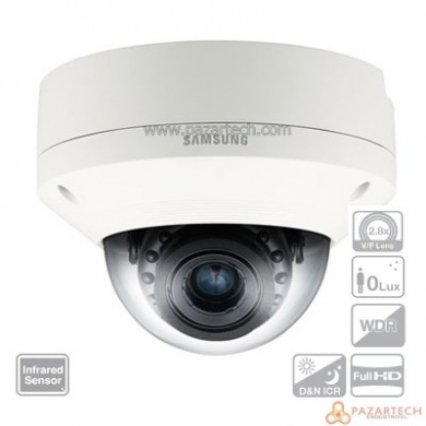 SAMSUNG SCV-6081R WDR 1080p HD-SDI IR Vandal-Resistant Dome Kamera