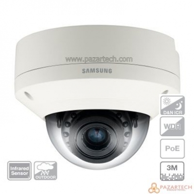 SAMSUNG SNV-7084RP 3MP WDR IRLED IP DOME KAMERA