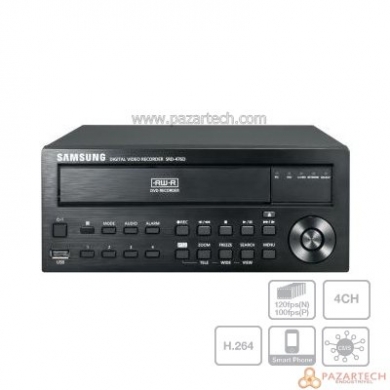 SAMSUNG SRD-476D 4KANAL Koaxial DVR Kayıt Cihazı