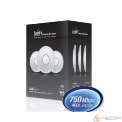 UBIQUITI UAP-Pro UniFi AP Pro, GigE, 802.3af Dual Radio "3PackBox"