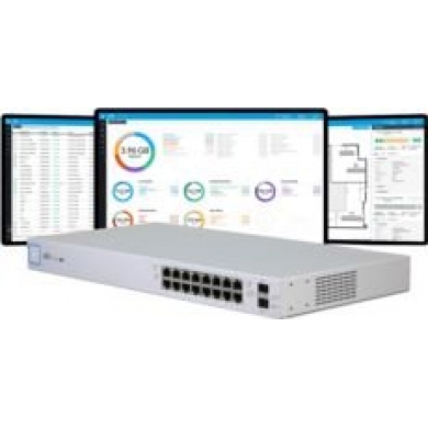 UBIQUITI UNIFI 16PORT POE SWITCH(US-16-150W)