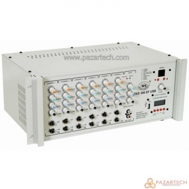 WESTSOUND TKS-300EF USB 300W "Trafolu" Mikserli Amplifikatör